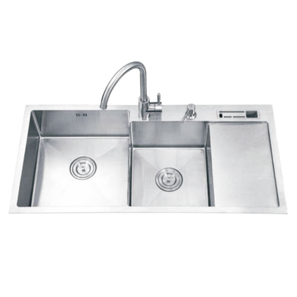 The solution to the blockage of foshan stainless steel sink